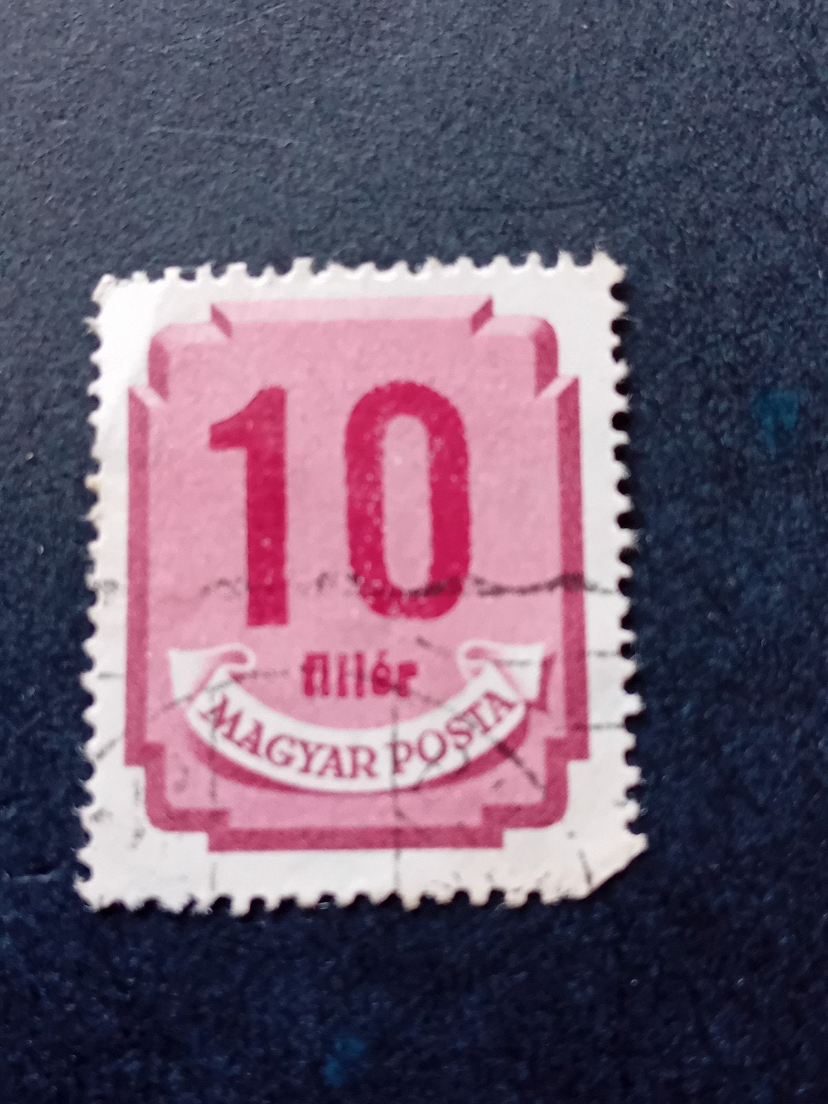 Hongaarse postzegel 10 fillér - Gestempeld, Postzegels en Munten, Ophalen of Verzenden, Gestempeld