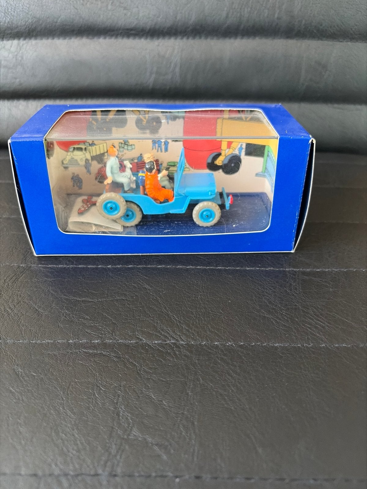 Kuifje Jeep Willys Cj3a - De Raket - Modelauto, Overige merken, 1:50 of kleiner, Auto, Nieuw
