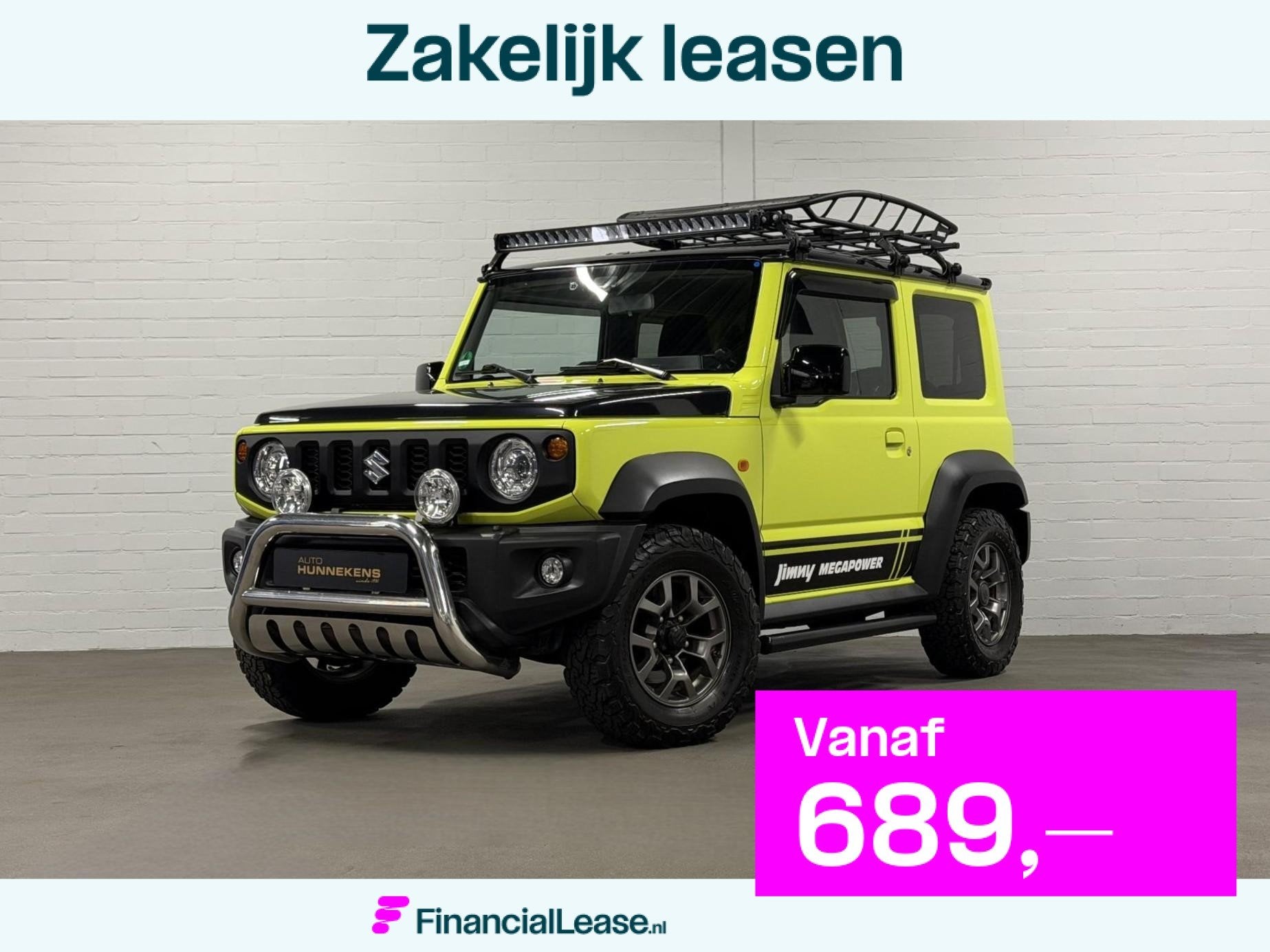 Suzuki Jimny 1.5 Stijl 4 persoons | Trekhaak | Stoelverwarmi, 12 maanden, Gebruikt, 4 cilinders, 4 stoelen