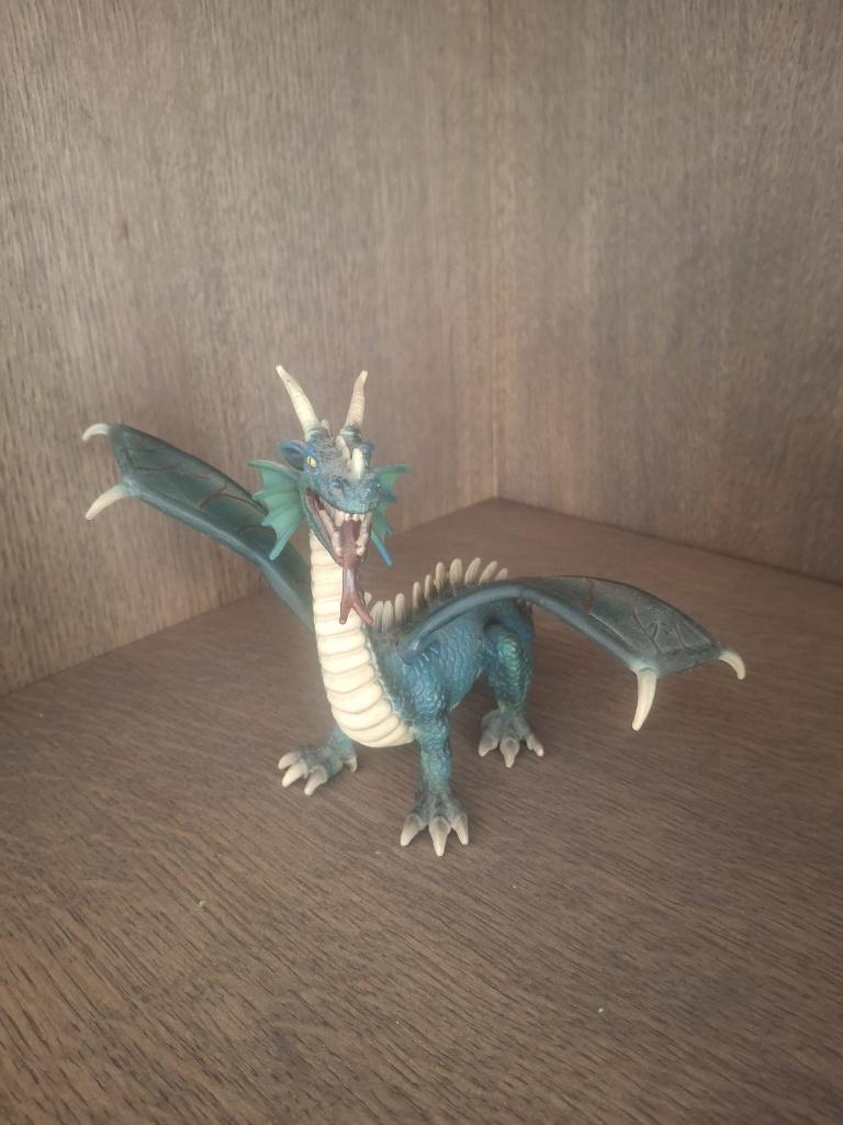 Schleich draak – 2003 – ridder serie, Verzamelen, Speelgoed, Ophalen of Verzenden, Zo goed als nieuw