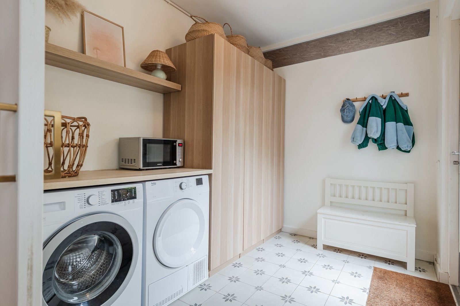 Beko Wasmachine en Wasdroger Set - 8kg/7kg, Witgoed en Apparatuur, 8 tot 10 kg, Ophalen, Gebruikt, 85 tot 90 cm