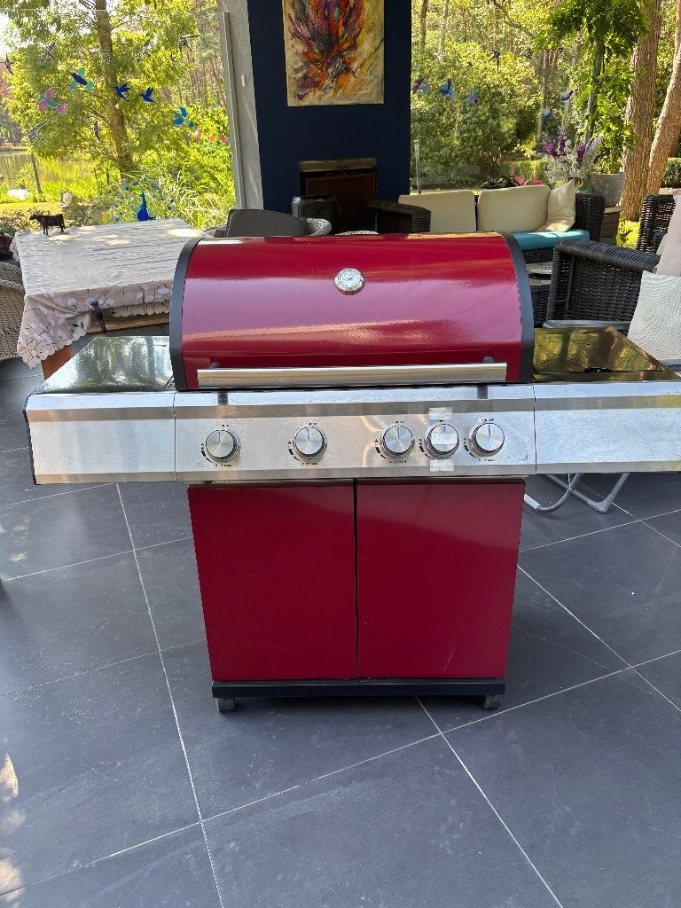 Gas bbq gasbarbecue, Ophalen, Zo goed als nieuw