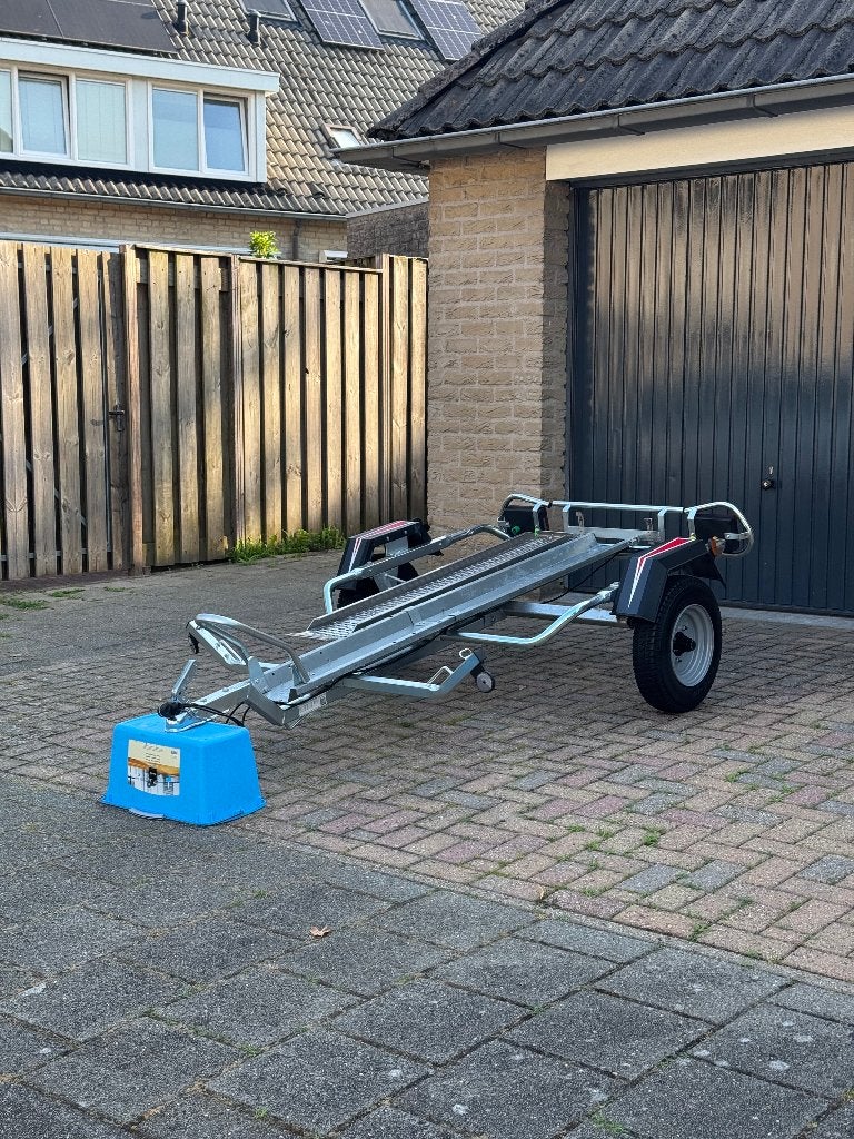 Erde PM310 motortrailer | Nieuwstaat | Incl oprijplaat, Ophalen, Zo goed als nieuw
