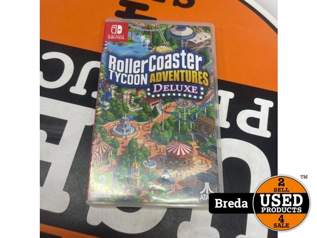 Switch - RollerCoaster Tycoon Adventures, Spelcomputers en Games, Spelcomputers | Nintendo Switch, Zo goed als nieuw