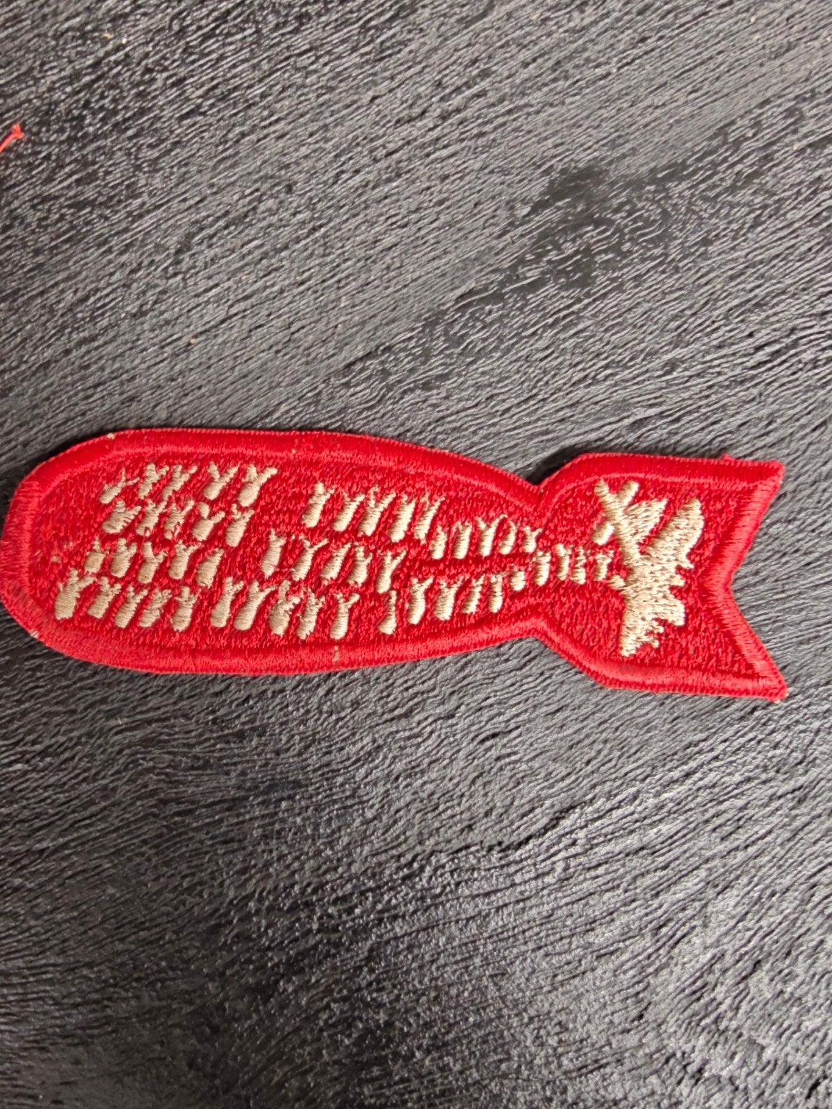 WWII USAAF USAF Bomber Squadron Patch remake jaren 70, Ophalen of Verzenden, Luchtmacht, Amerika, Embleem of Badge