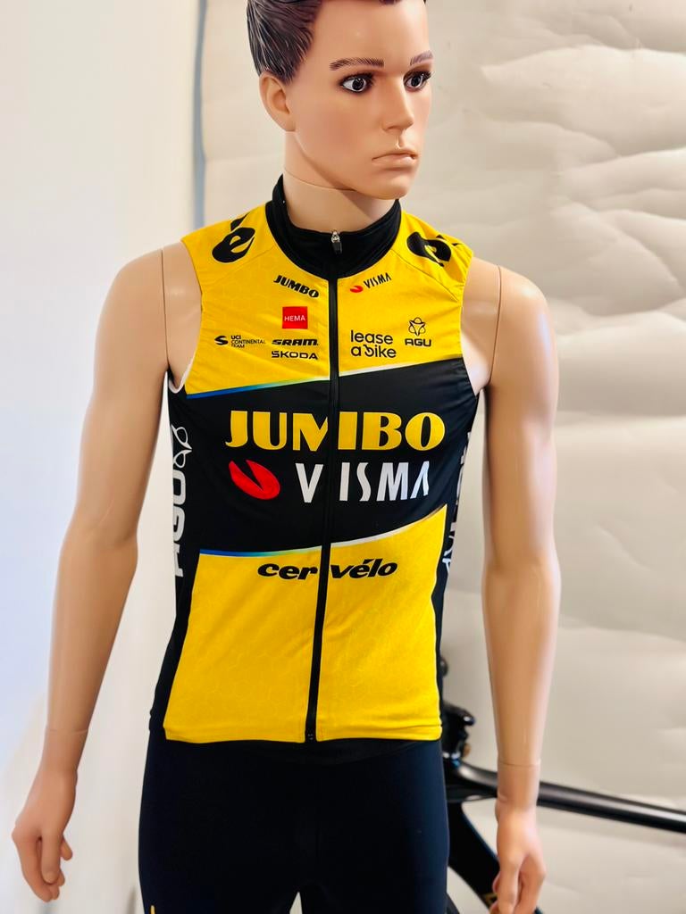 Wielrenkleding windvanger windvest wielrenjasje maat M, Ophalen of Verzenden, Zo goed als nieuw, Bovenkleding, Heren