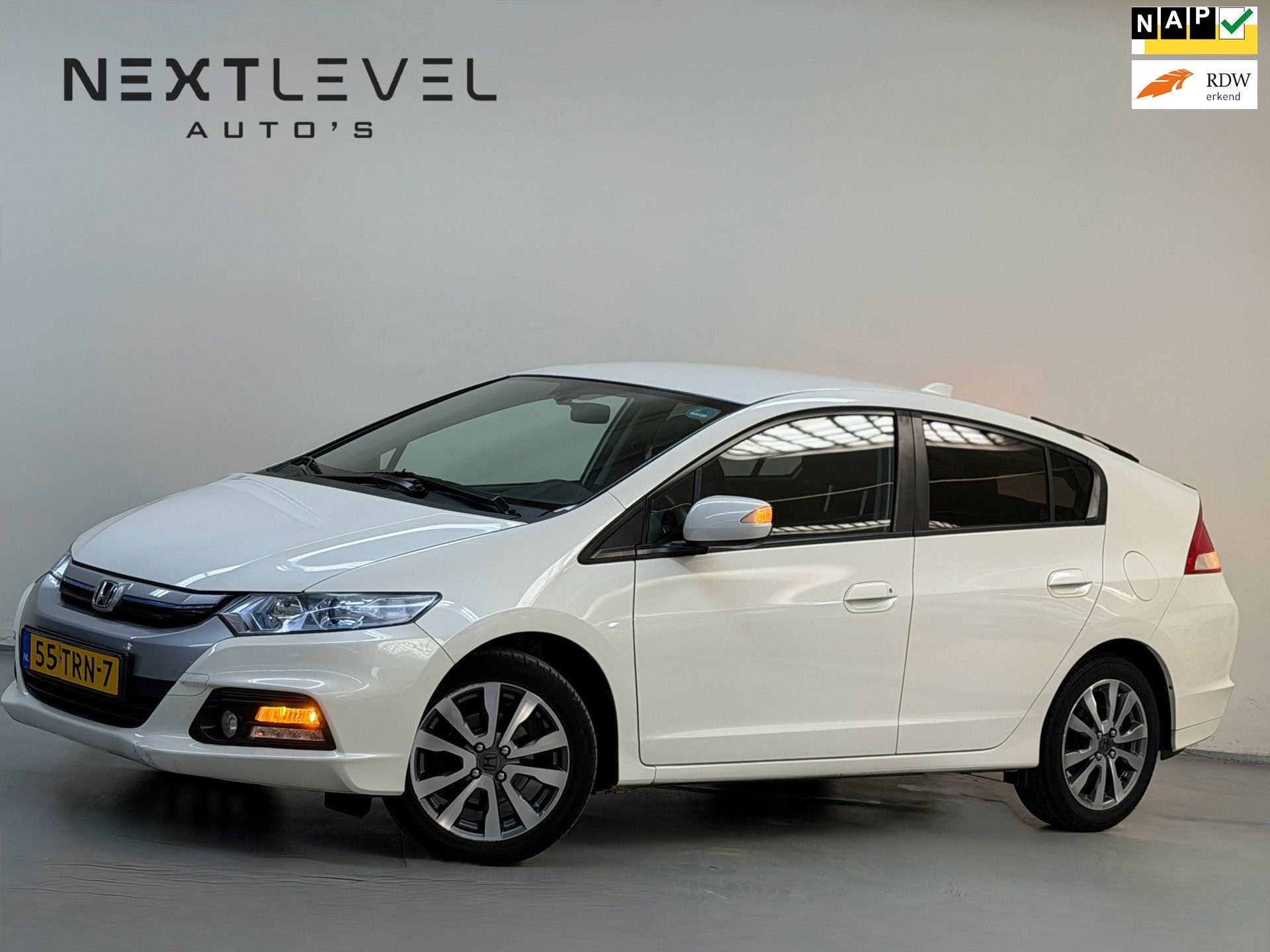 Honda Insight 1.3 Exclusive Hybride NL Auto Automaat Nw APK, Euro 5, Gebruikt, Zwart, 4 cilinders
