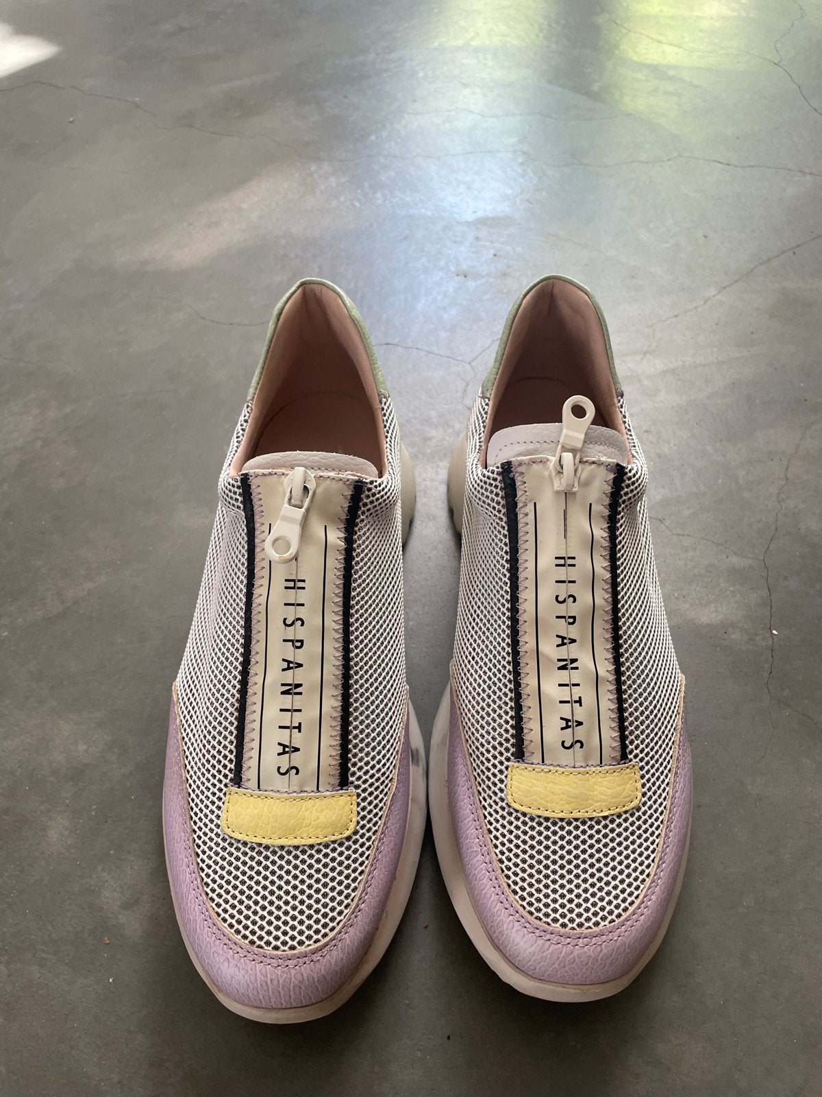 Hispanitas sneakers met rits - Zo goed als nieuw, Overige kleuren, Ophalen of Verzenden, Sneakers of Gympen, Zo goed als nieuw
