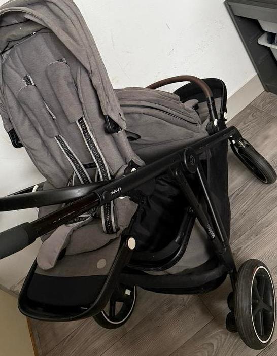 Cybex Gazelle S met 2 zitjes - Duowagen, Gebruikt, Duowagen, Ophalen of Verzenden, Kinderwagen