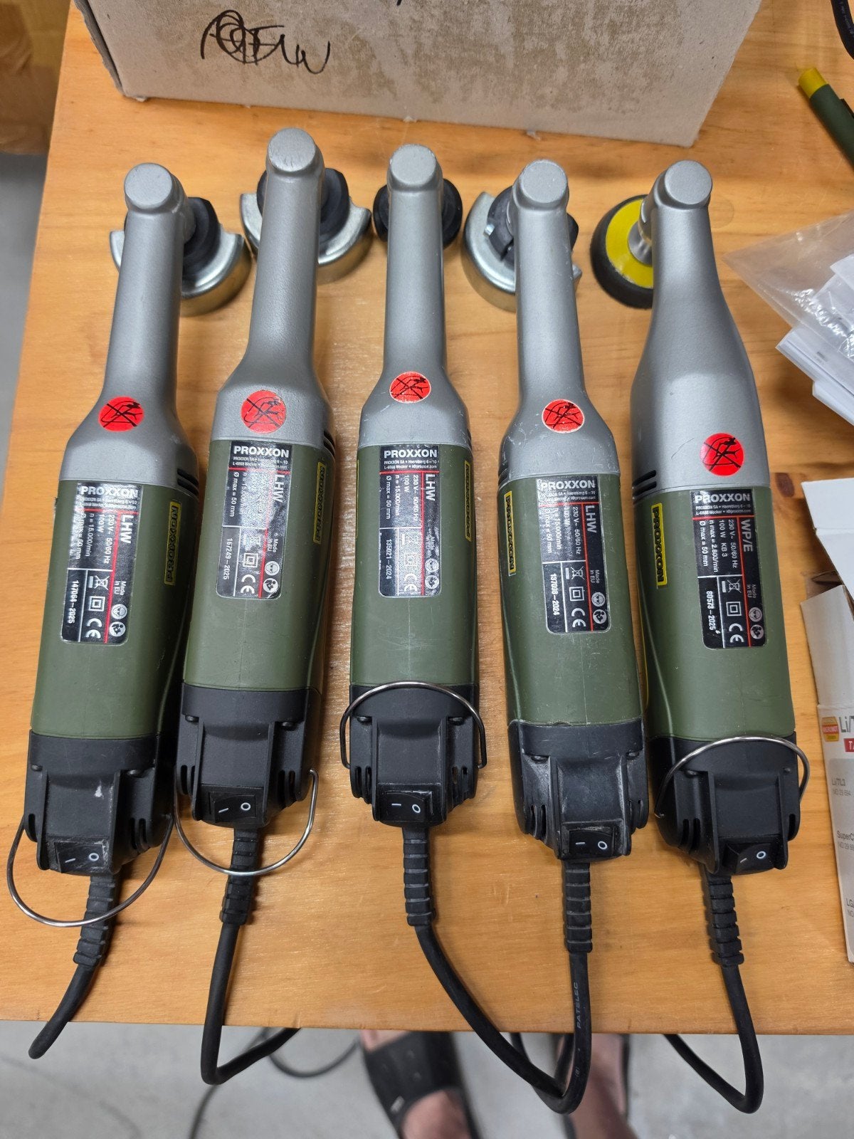 Gebruikte Proxxon machines - LHW en WP/E modellen, Doe-het-zelf en Verbouw, Ophalen of Verzenden, Gebruikt