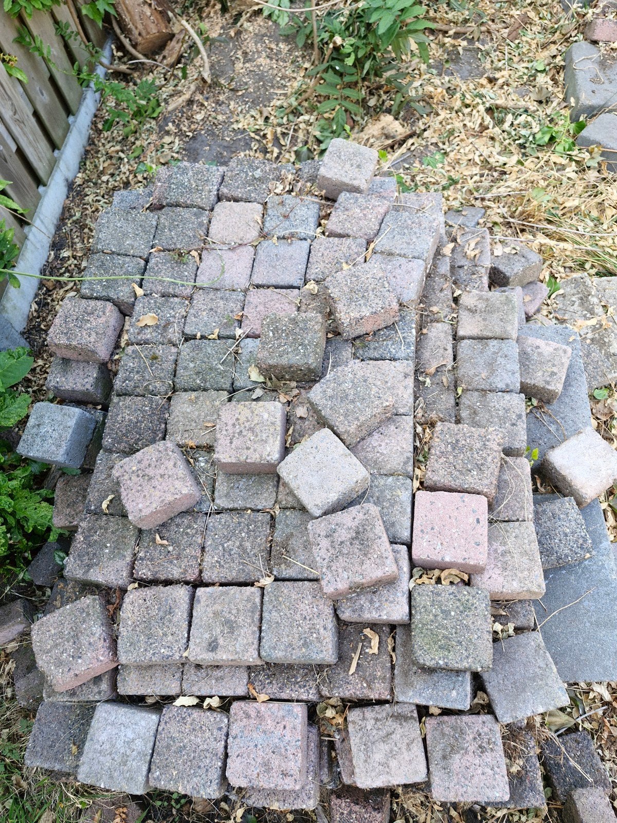 Leuke sierbestrating GRATIS, Ophalen, Gebruikt, Beton, Klinkers