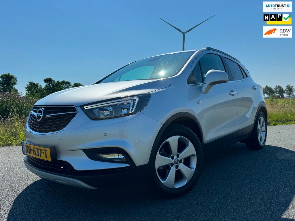 Opel Mokka X 1.4 Turbo Innovation Luxe Dakje Trekhaak Netjes, Auto's, Opel, Bedrijf, Te koop, MokkaX, ABS, Achteruitrijcamera