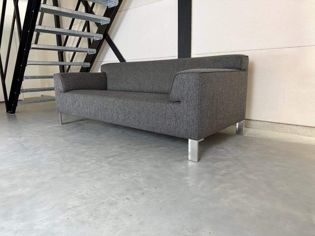 Pode Edit – Dark Grey – Zo goed als nieuw, Huis en Inrichting, Ophalen, Driepersoons, 75 tot 100 cm, Zo goed als nieuw