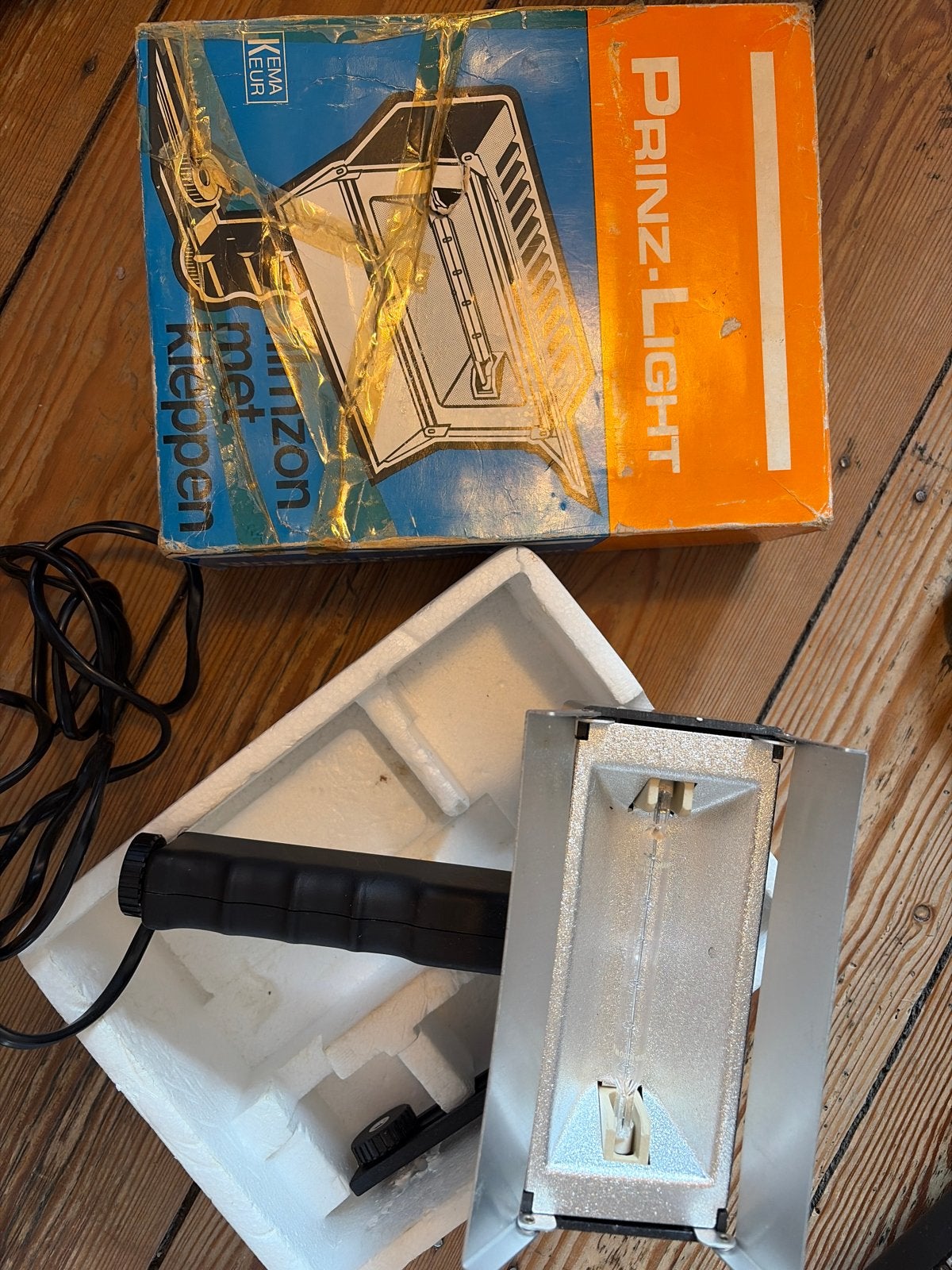 Prinz-Light Filmzon met kleppen in originele doos, Overige merken, Belichting, Ophalen, Gebruikt