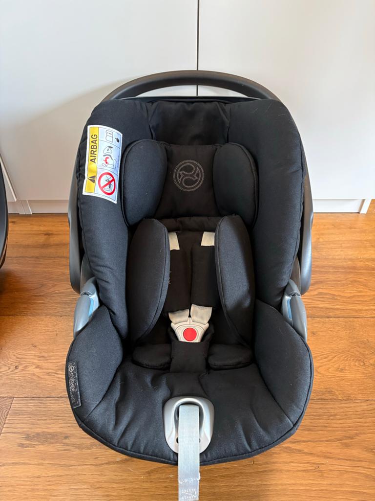 Cybex Cloud Z i-Size autostoel met Base Z Isofix, Kinderen en Baby's, Autostoeltjes, Slaapstand, Zo goed als nieuw, Isofix, 0 t/m 13 kg
