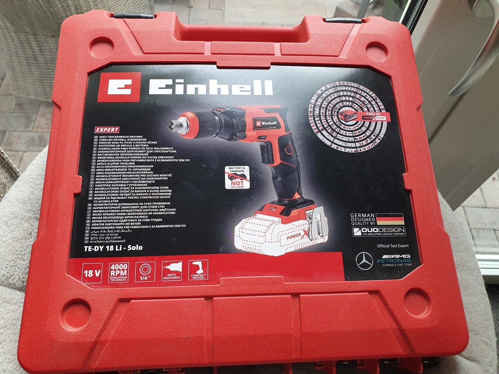 Einhell TE-DY 18 Li-Solo Accu-Gipsplaatschroevendraaier, Ophalen, Zo goed als nieuw, Boor- en Schroefmachine, Variabele snelheid