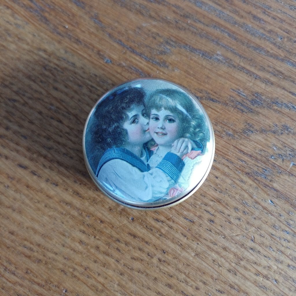 Pillendoosje victoriaanse kinderen, Ophalen of Verzenden