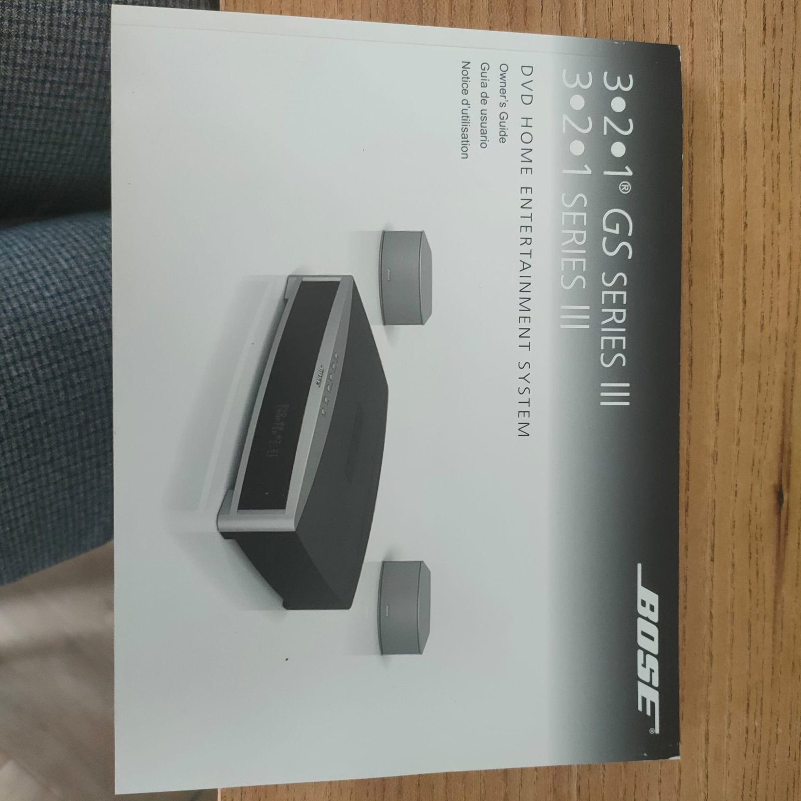 Bose 3*2*1 GS Series 3 DVD Home Entertainment System, Gebruikt, 2.1-systeem, Dvd-speler, Ophalen