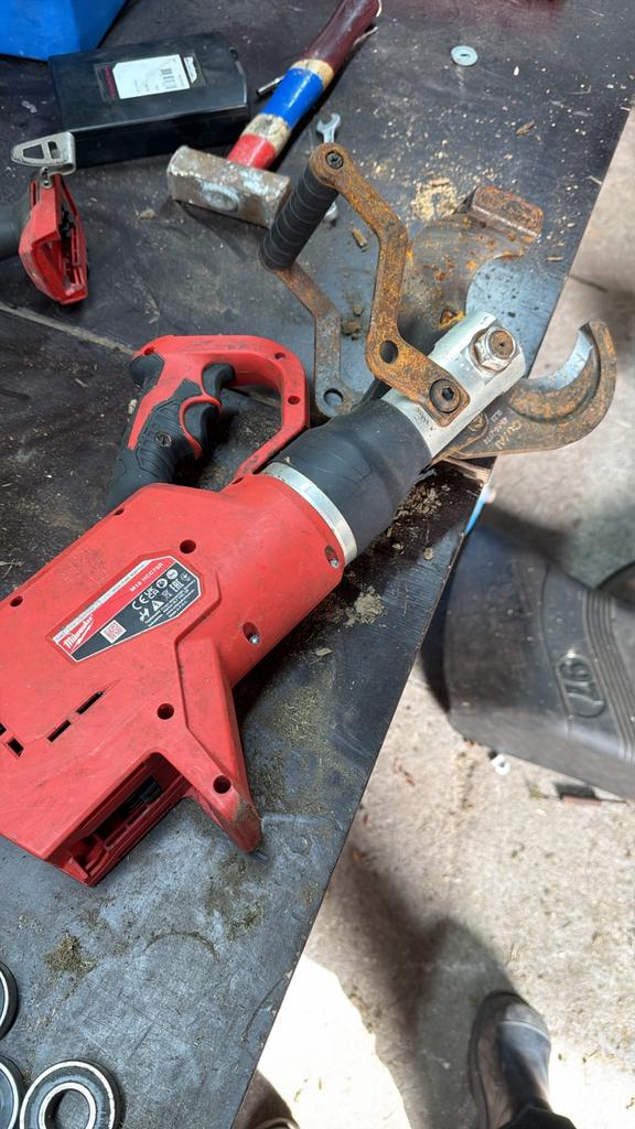 Milwaukee M18 HCC75R  Kabelschaar, Ophalen of Verzenden, Gebruikt