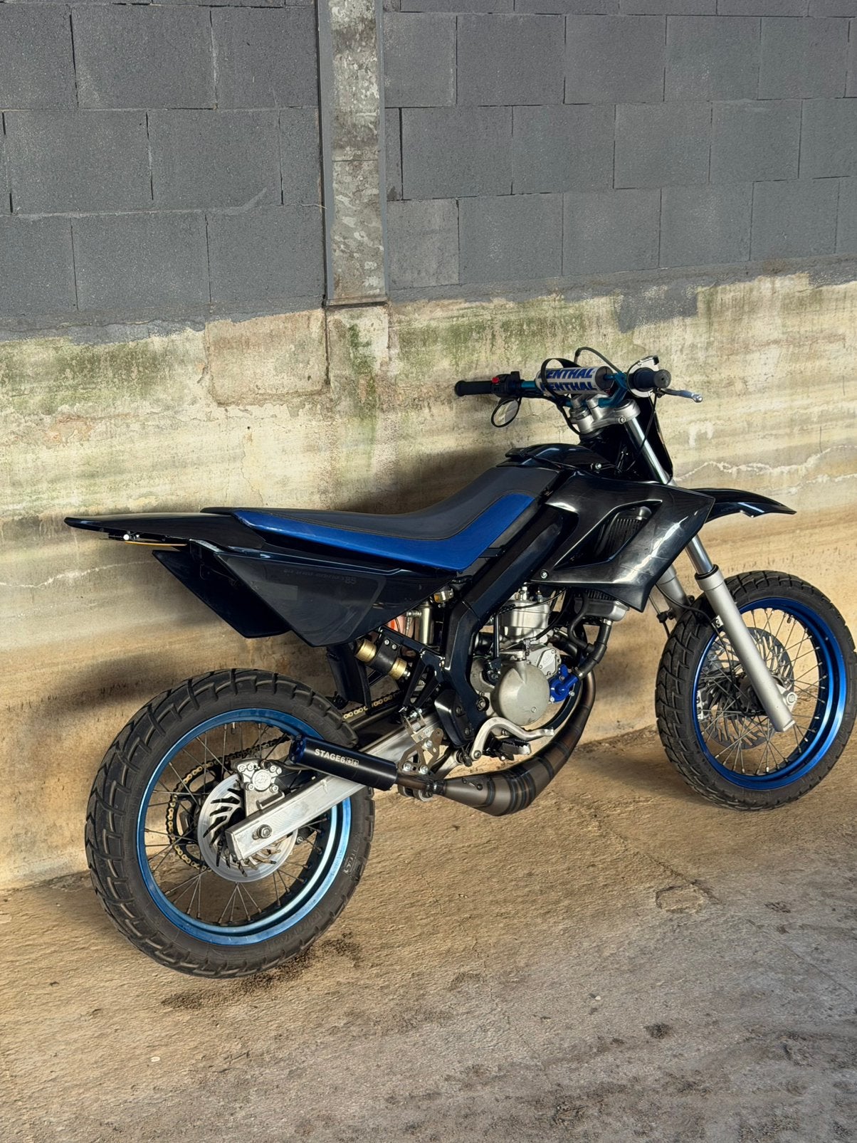 Derbi senda drd racing 77br 2009, Ophalen, Zo goed als nieuw