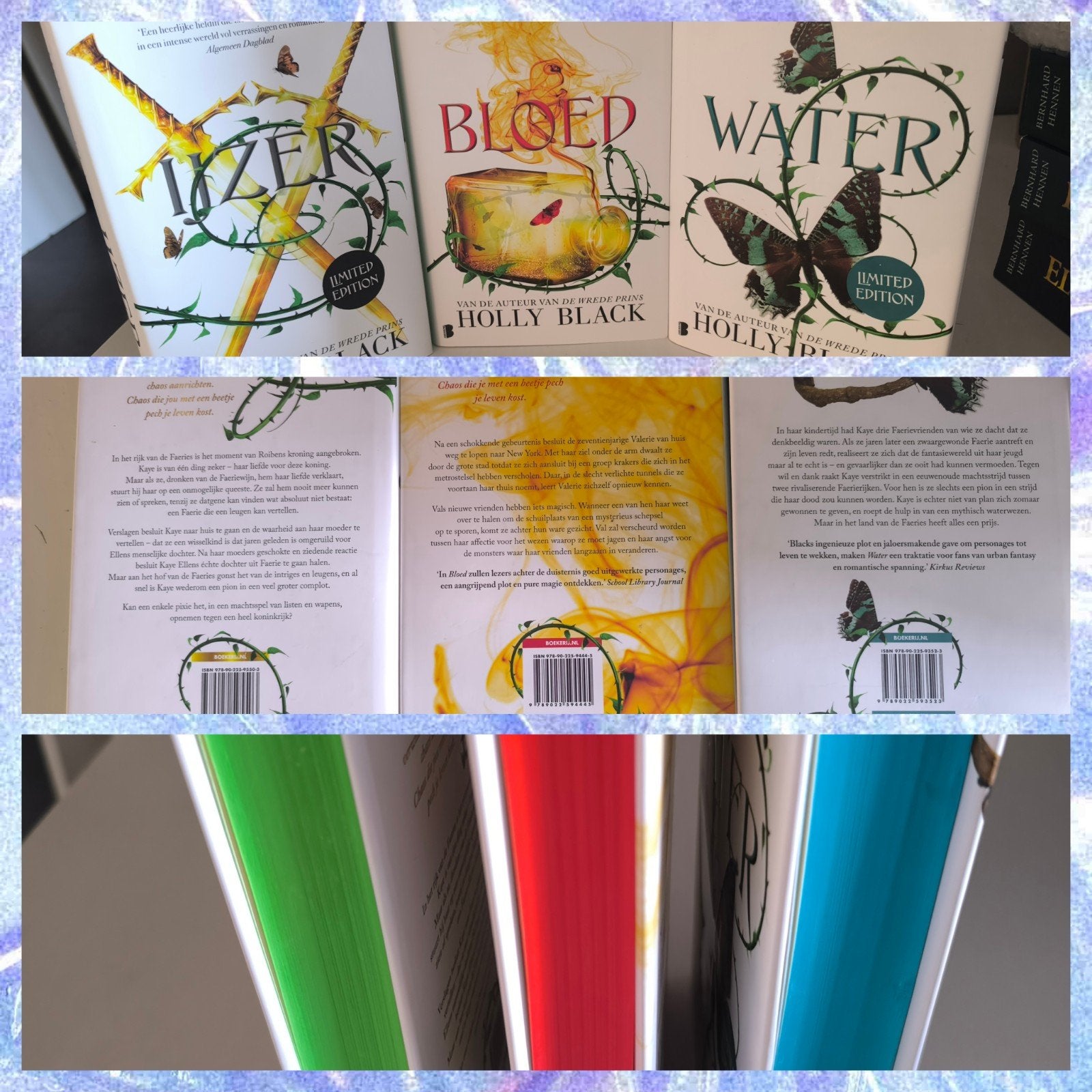 De Folk van de Lucht serie (IJzer, Bloed, Water) Holly Blac, Boeken, Fantasy, Ophalen of Verzenden, Zo goed als nieuw, Holly Black