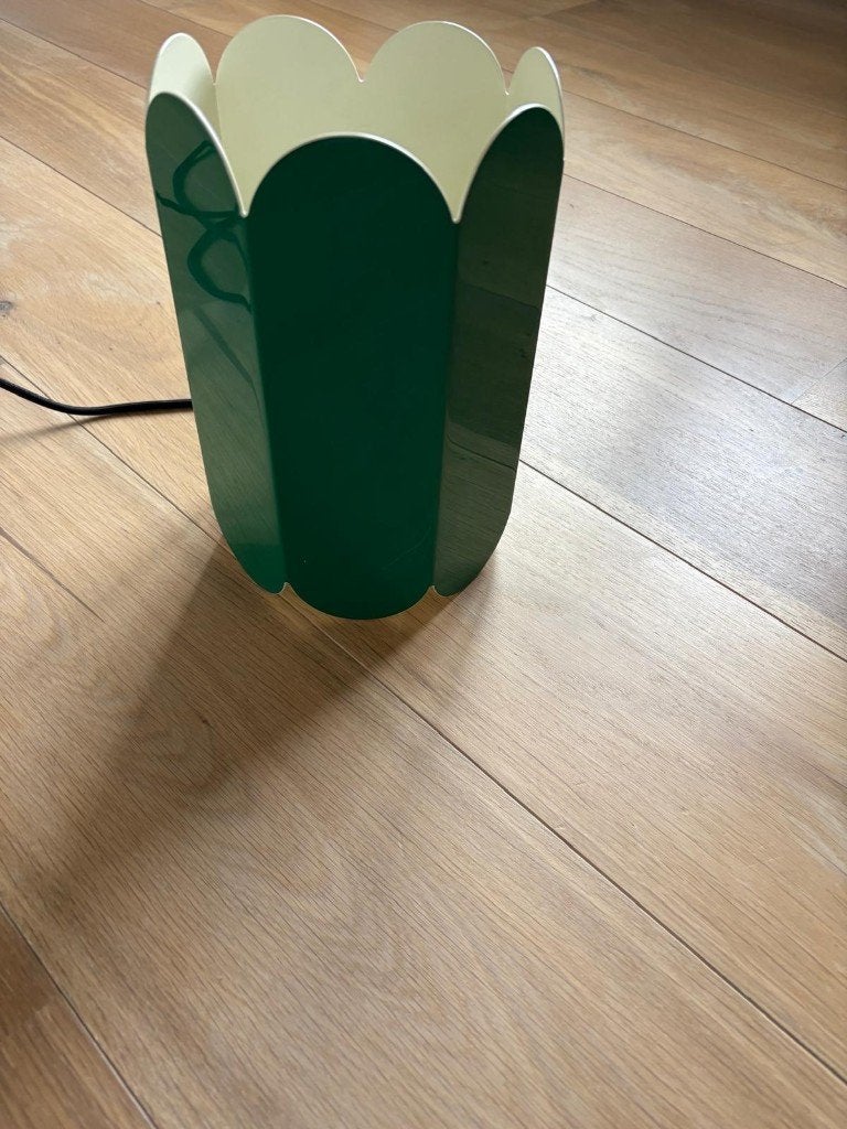 HAY Arcs Wandlamp Zeegroen, Ophalen of Verzenden, Zo goed als nieuw, Metaal