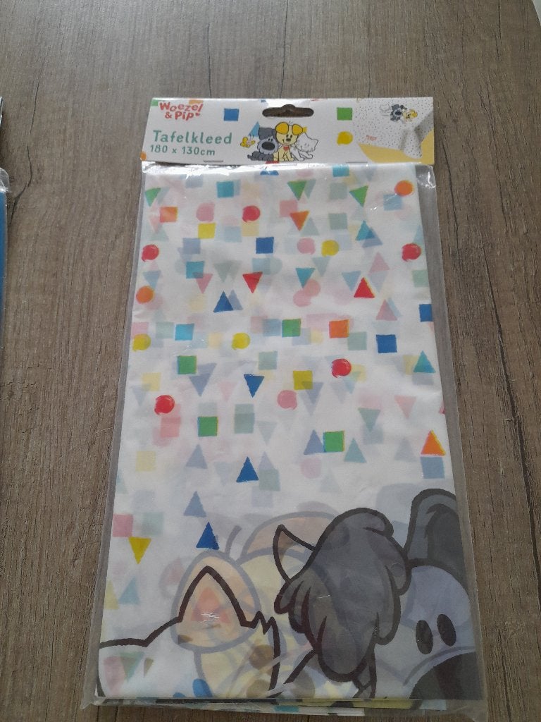 Tafelkleden Woezel en Pip en Bumba, Ophalen