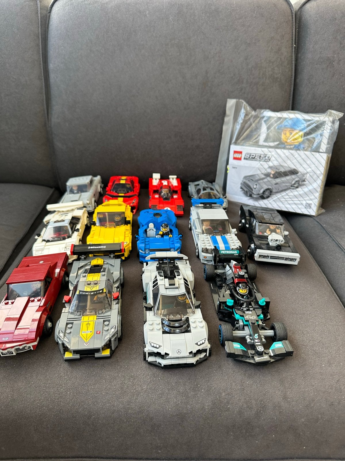 13 LEGO Speed Champions auto's met instructies, Ophalen of Verzenden, Zo goed als nieuw