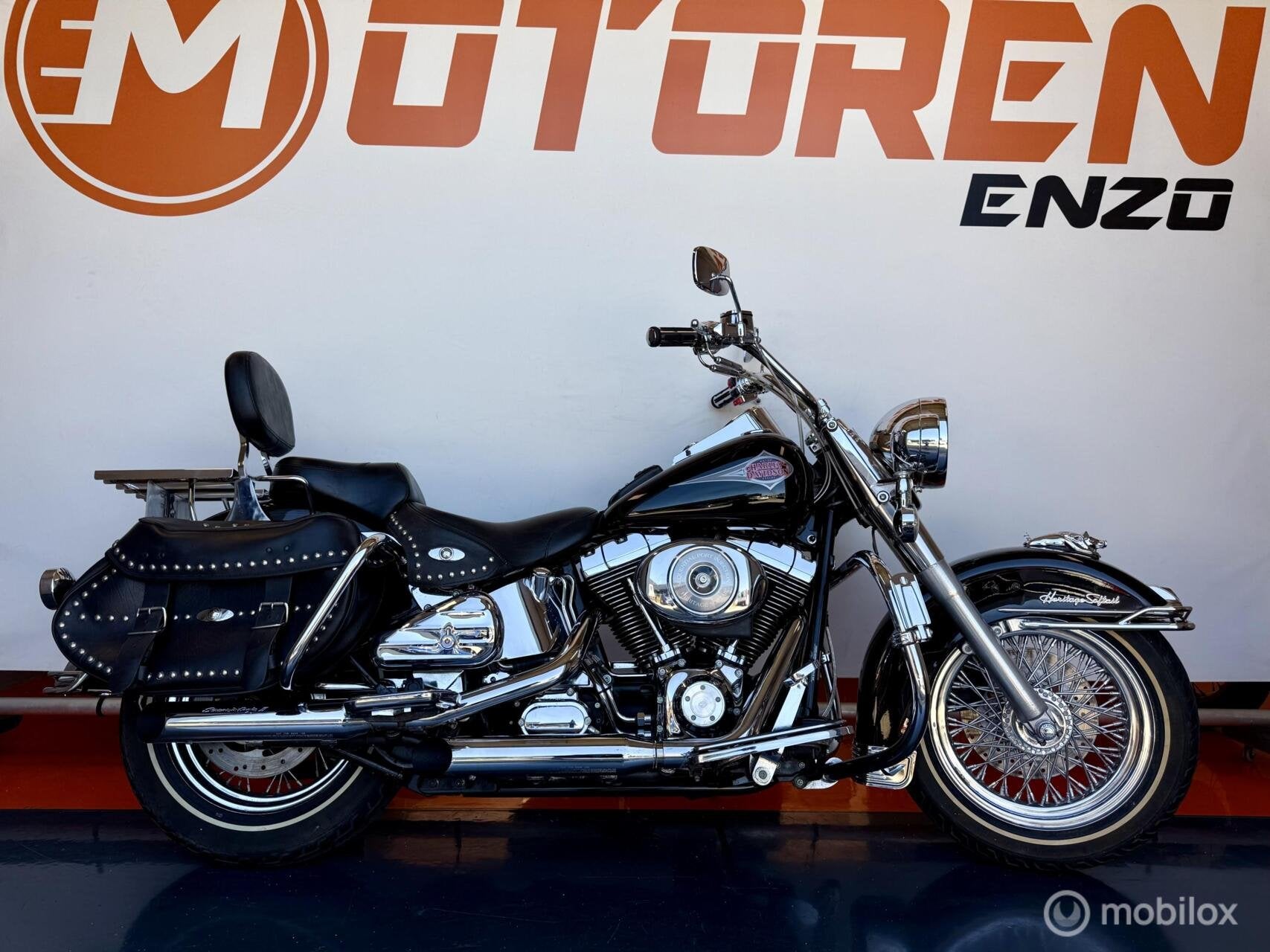 HD 88 FLSTCI Heritage ORIG NL LET OP! VOL OPTIES 20.000 KM, Chopper, 1449 cc, Meer dan 35 kW, Handgeschakeld