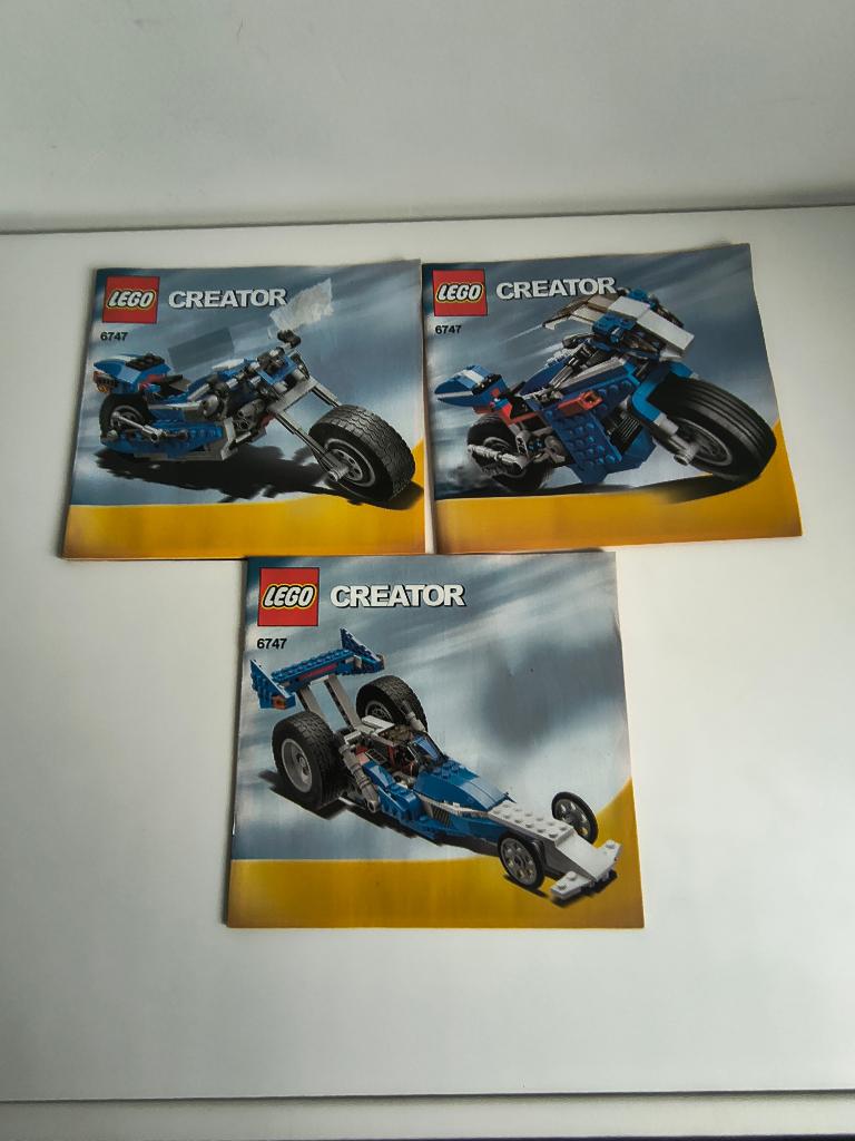 LEGO Creator 3 in 1 set 6747, Lego, Ophalen of Verzenden, Zo goed als nieuw, Compleet