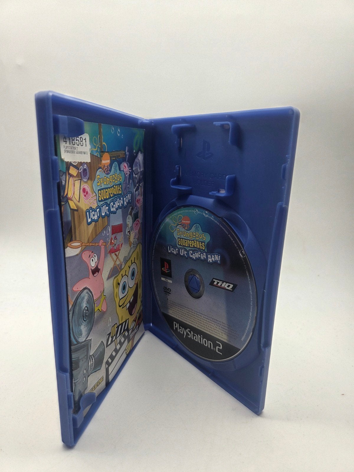 SpongeBob SquarePants: Licht Uit, Camera Aan! PS2, Avontuur en Actie, Gebruikt, THQ, Onbekend