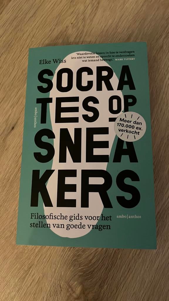 ‘Socrates op sneakers’, Boeken, Ophalen of Verzenden, Zo goed als nieuw, Praktische filosofie