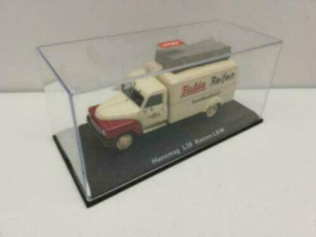 Modelauto Hanomag L 28 Koffer-LKW "fulda Reifen", Kaardebol 2, Nieuw, Ophalen of Verzenden, Schuco