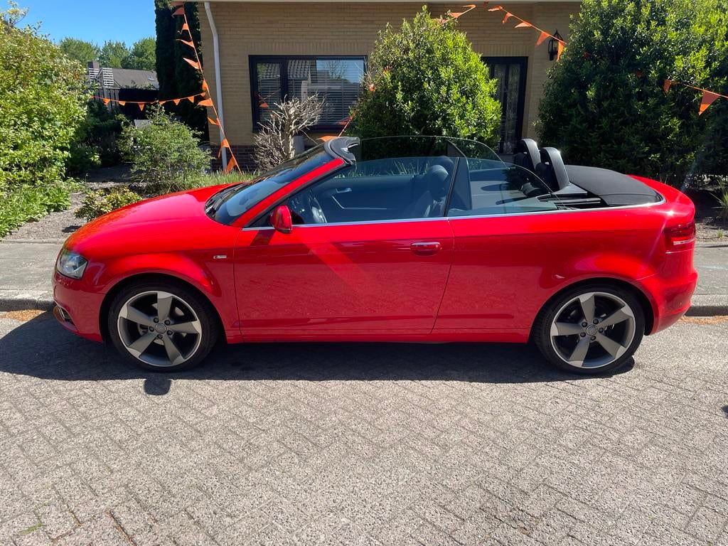 Audi A3 1.8 Tfsi 118KW Cabrio 2012 Rood, Auto's, Audi, Particulier, A3, Benzine, D, Cabriolet, Handgeschakeld, Origineel Nederlands