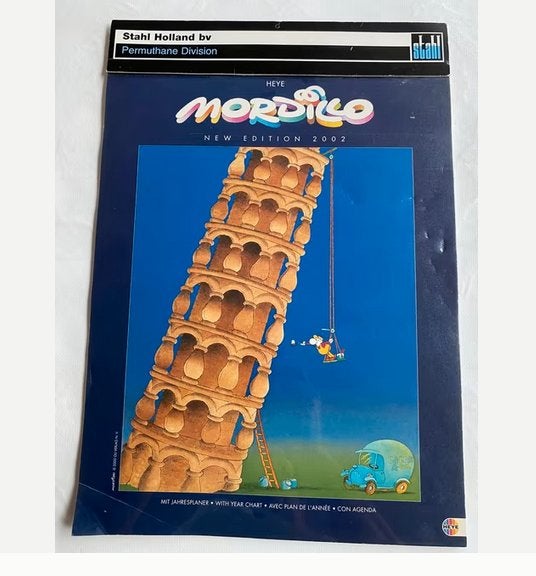 Mordillo kalender 2002 , compleet, Ophalen of Verzenden, Maandkalender, Zo goed als nieuw