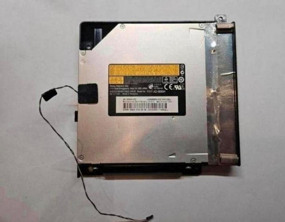 SONY NEC OPTIARC AD-5690H SATA DVDRW DL 8X SlotLoad Drive, Intern, Zo goed als nieuw, Dvd, MacOS