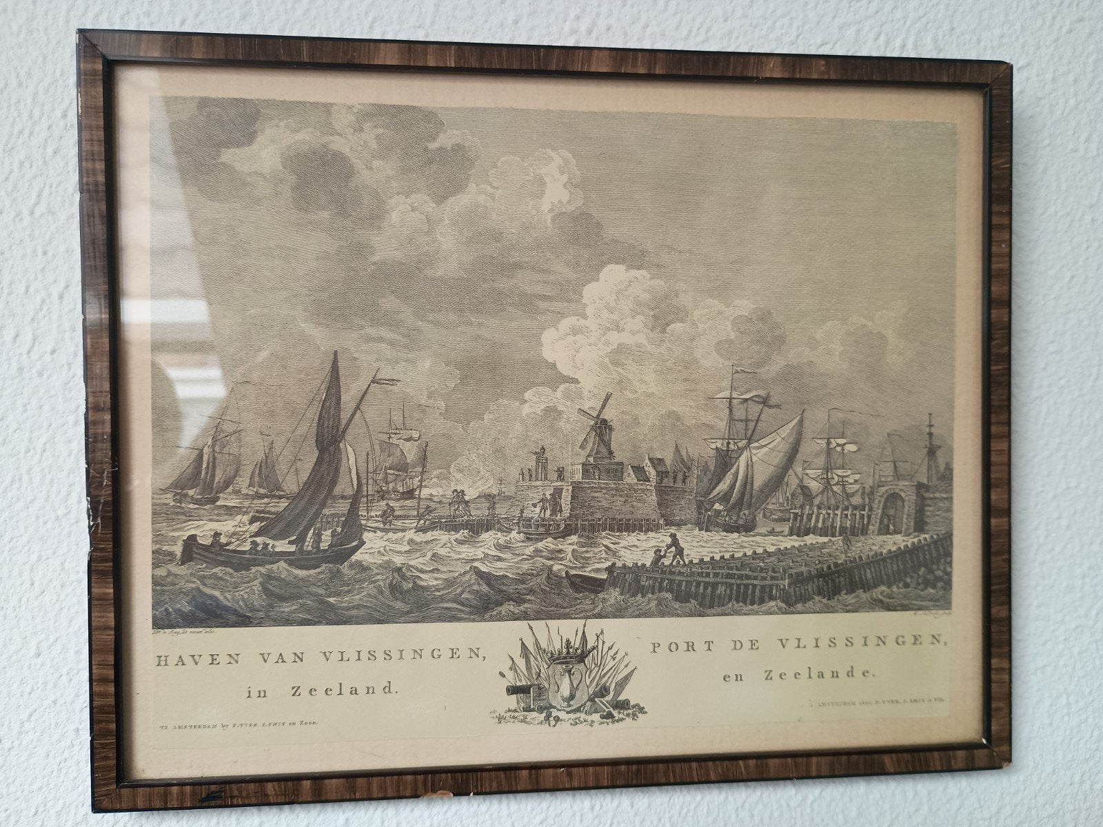 De haven van Vlissingen in oude prent, Ophalen of Verzenden