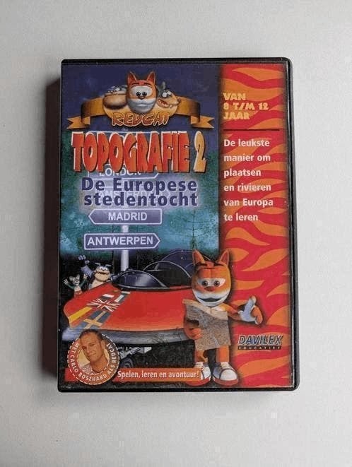 Redcat Topografie 2 de europese stedentocht PC, Spelcomputers en Games, 1 speler, Ophalen of Verzenden, Zo goed als nieuw, Vanaf 3 jaar