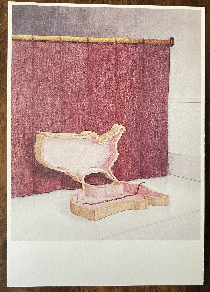 Kunstkaarten, Verzamelen, Ophalen of Verzenden, 1960 tot 1980, Ongelopen, Overige thema's