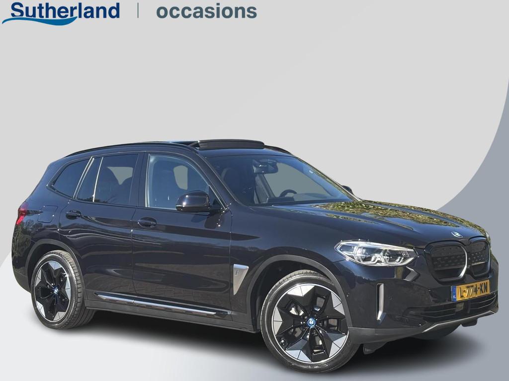BMW iX3 High Executive 80 kWh | orig NL Auto | Panoramdak |, Automaat, 34 min, Gebruikt, Zwart