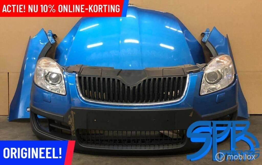 Fabia Roomster 5J Scout Voorkop Front Benzine Diesel Snuit, Gebruikt, Ophalen of Verzenden, Skoda, Skoda