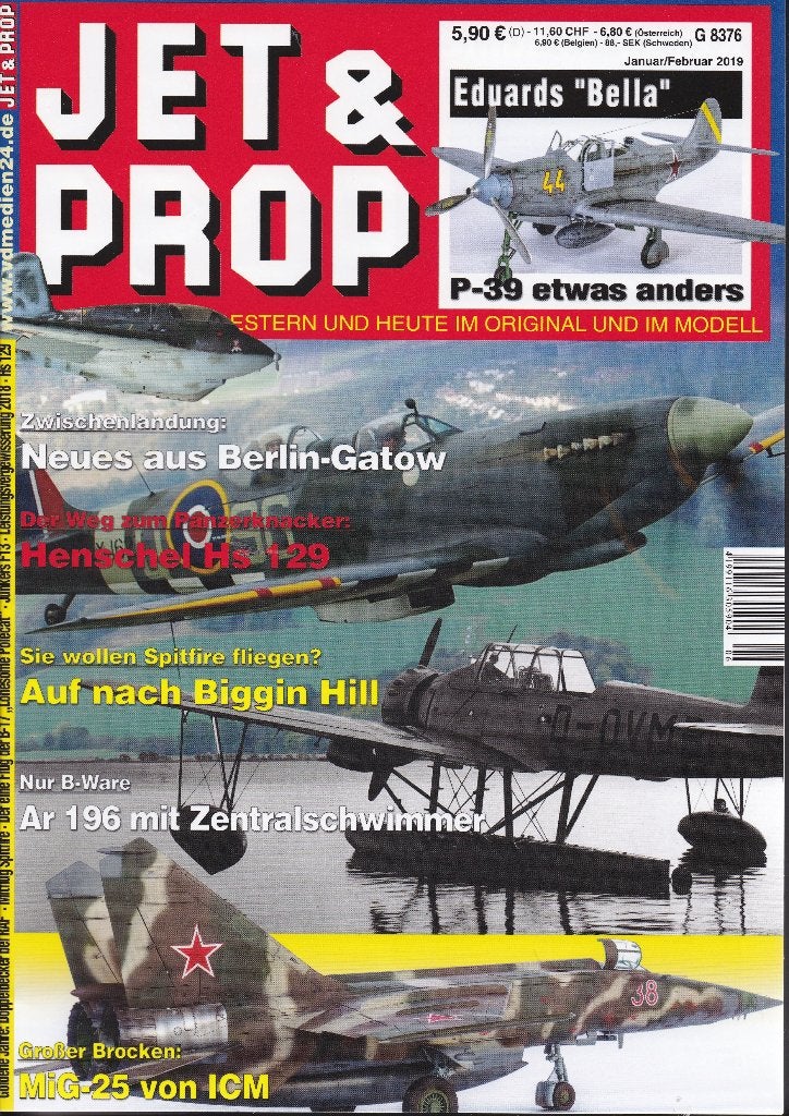 Jet & Prop Januar/Fabruar 2019, Ophalen of Verzenden, Tweede Wereldoorlog, Zo goed als nieuw, Luchtmacht