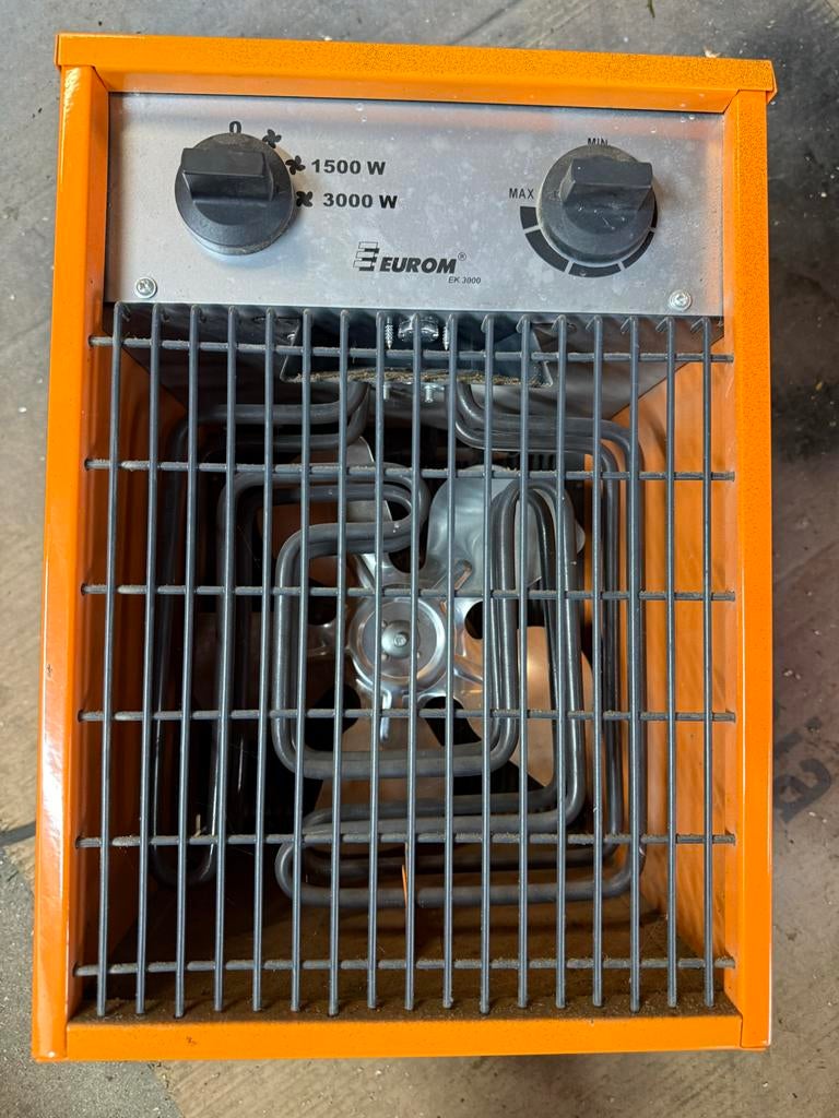 Eurom EK 3000 Elektrische Kachel/heater, Ophalen, 30 tot 80 cm, Gebruikt, Kachel