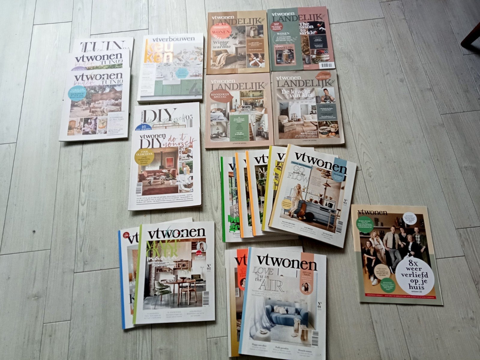 VT Wonen " 19 Magazines ", Ophalen of Verzenden, Zo goed als nieuw, Overige typen