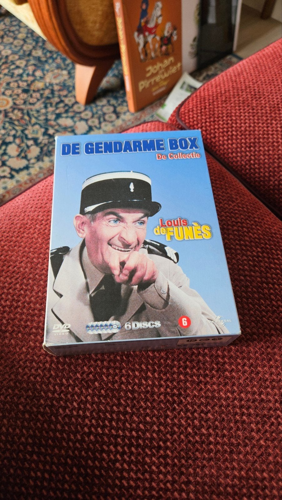 De Gendarme Box - De Collectie (6 DVD's) Louis de Funès, Alle leeftijden, Ophalen, Gebruikt, Inclusief doosje