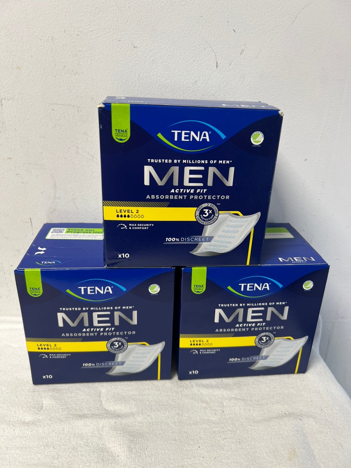 Te Koop : Tena Men Active Fit 2 Verband Nieuw, Ophalen of Verzenden, Nieuw