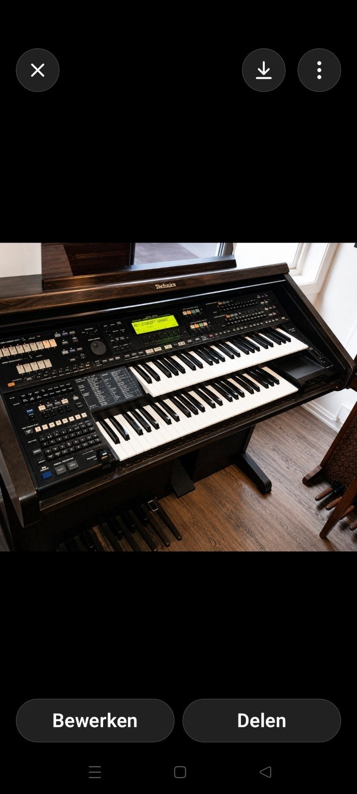 Technics sx-GN9 Orgel - Uitstekende Staat, Muziek en Instrumenten, Orgels, Ophalen, Gebruikt, 2 klavieren, Orgel