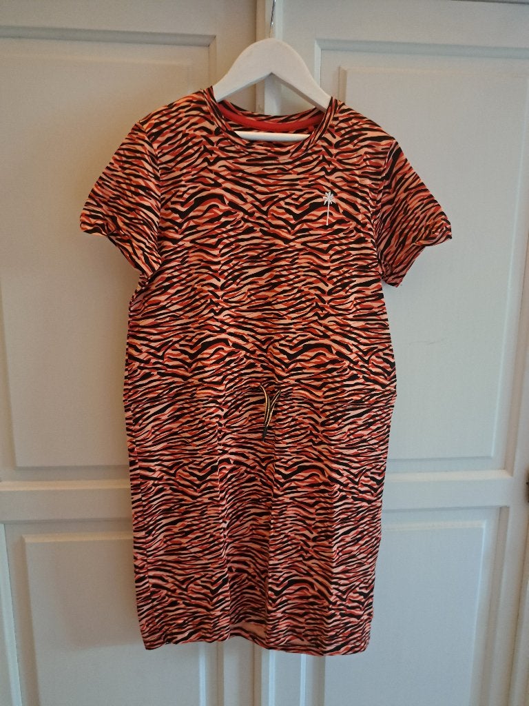 print jurk (WE) 146/152, Kinderen en Baby's, Kinderkleding | Maat 146, WE, Meisje, Ophalen of Verzenden, Zo goed als nieuw