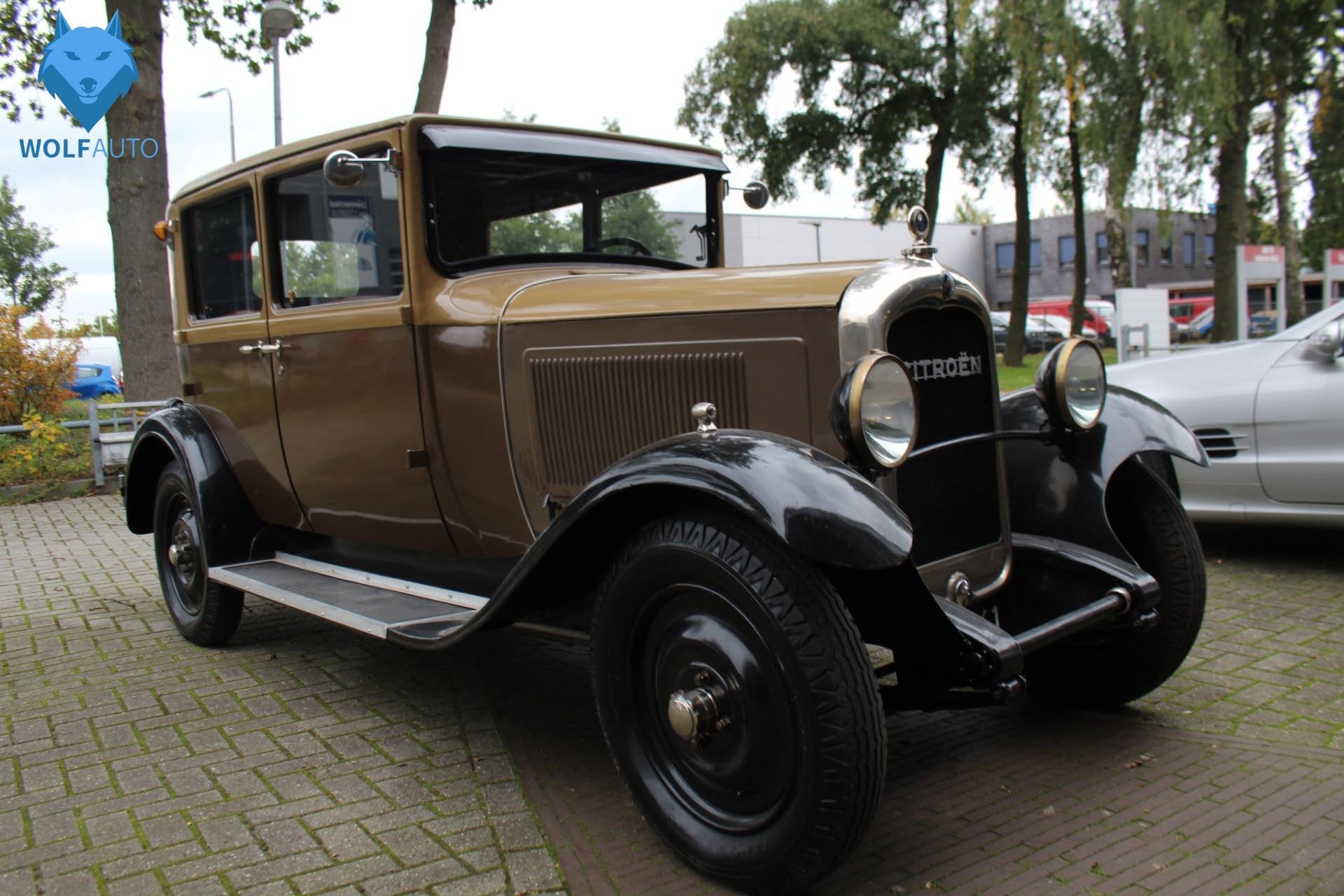 Citroën Ac4 AC4 Saloon GERESTAUREERD! UNIEKE AUTO!, Stof, Overige carrosserieën, 4 stoelen, Bedrijf