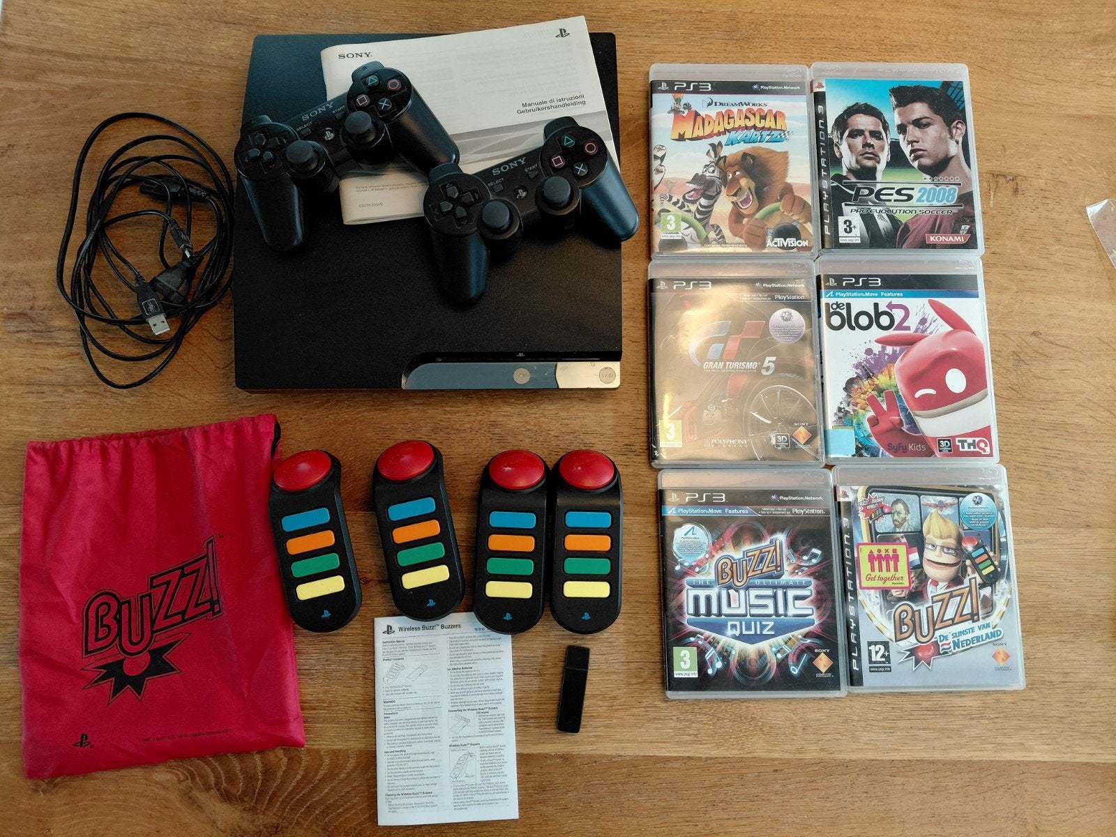 Playstation 3 320 gb, Spelcomputers en Games, Spelcomputers | Sony PlayStation 3, Ophalen, Met 2 controllers, 320 GB, Slim